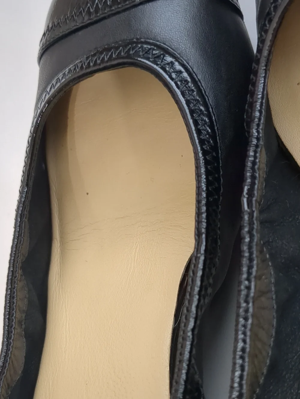 Cole Haab Nike Air Leather Patent Cap Toe Wedge Sz 8